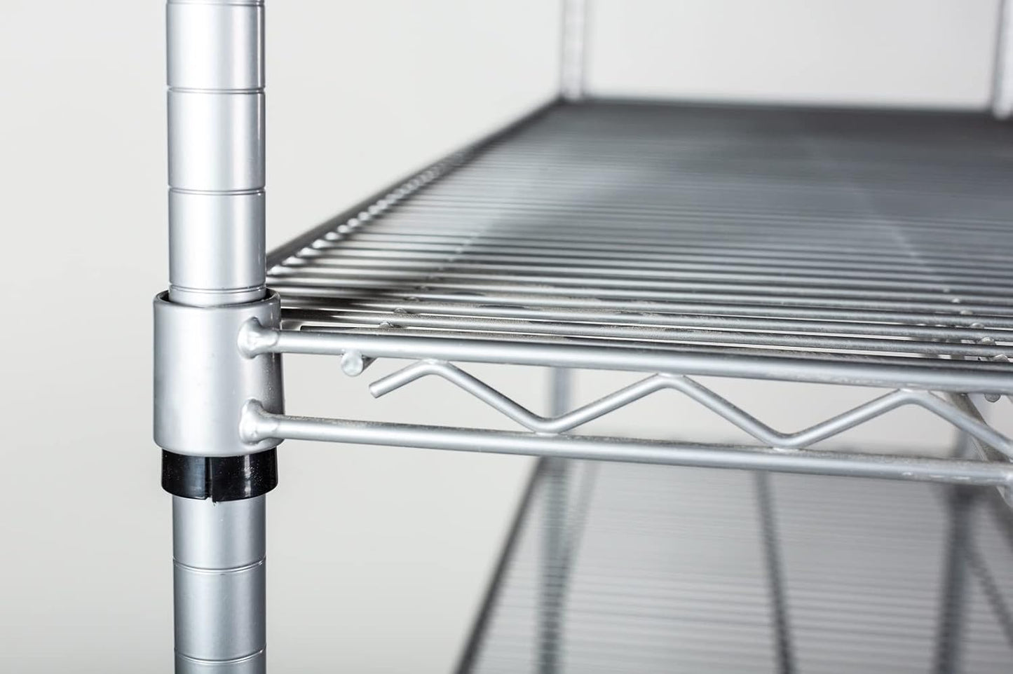 Omega 14" Deep x 24" Wide x 63" High 3 Tier Gray Starter Shelving Unit