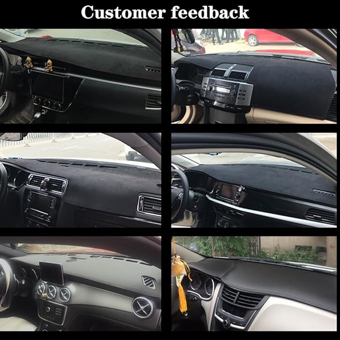 Dashboard Covers for Wrangler JK 2007-2017,Premium Printed Flannel Fabric Anti-Glare & Non-Slip Dash Pad,Custom Fit,Printed Flannel
