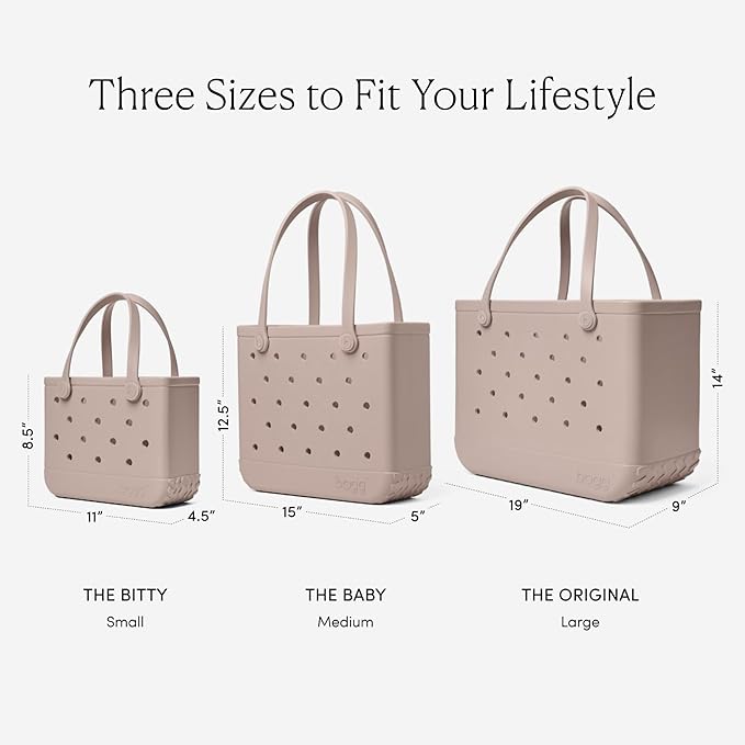 BOGG BAG Medium Tote – 15” x 12.5” x 5” – Durable, Washable, Tip-proof – Beach, Pool, Boat, Work, Sports (Under the Sea(foam))