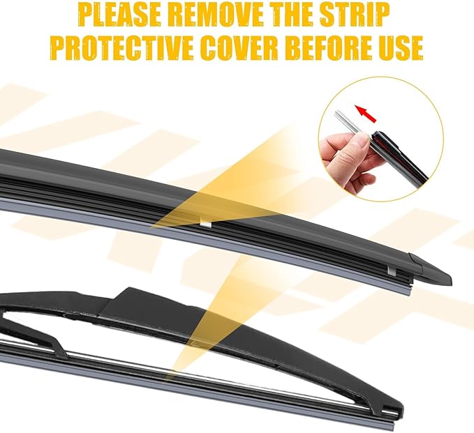 MIKKUPPA 20"+20"+12" Windshield Wiper Blades Replacement for 2003-2009 Honda Element, Front & Rear Wiper Blades Set, Durable Stable Quiet All Season (Pack of 3)