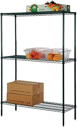 Omega 24" Deep x 48" Wide x 86" High 3 Tier Freezer Starter Shelving Unit