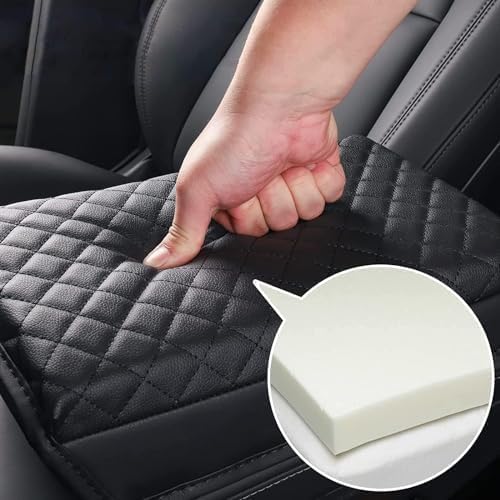 AOMSAZTO Console Pad for 2010 2011 2012 2013 2014 Subaru Outback Armrest Pad for Subaru Outback Memory Foam Black