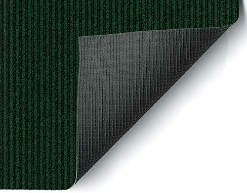 KOECKRITZ Heavy Duty Durable All Weather Indoor/Outdoor Non Slip Entrance Mat Rugs and Runners for Office Business Building Home Garage Front Door (4' x 15', Green)