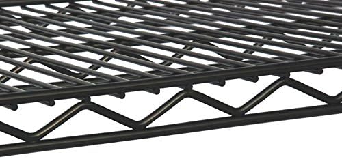 Omega 21" Deep x 60" Wide x 80" High 3 Tier Black Starter Shelving Unit