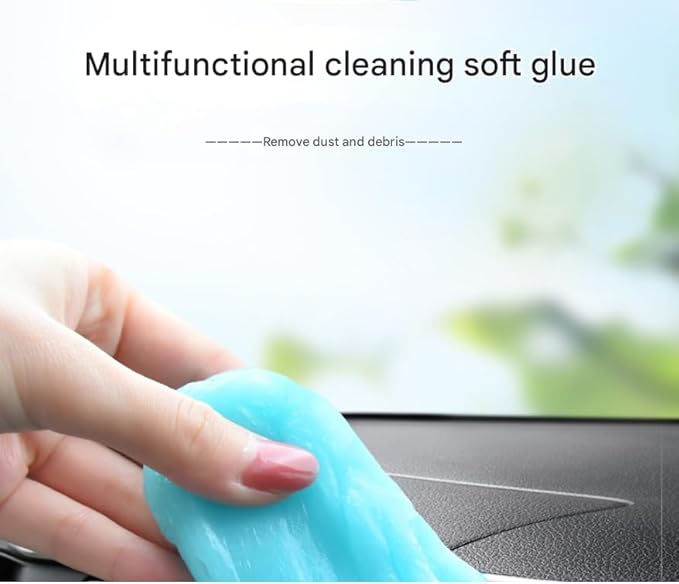 Car Cleaning Gel for GMC Sierra EV Denali Edition 1 2024, 200g × 2 Pack Car Interior Cleaner Slime, Auto Detailing Tools, Auto Dust Car Crevice Cleaner