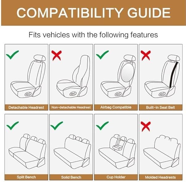 Breathable Premium Car Seat Covers Full Set，3D Air-Mesh Seat Covers for Cars，Comfortable Safety Airbag Compatible，Universal for Most Cars Sedan Truck SUV(Black)