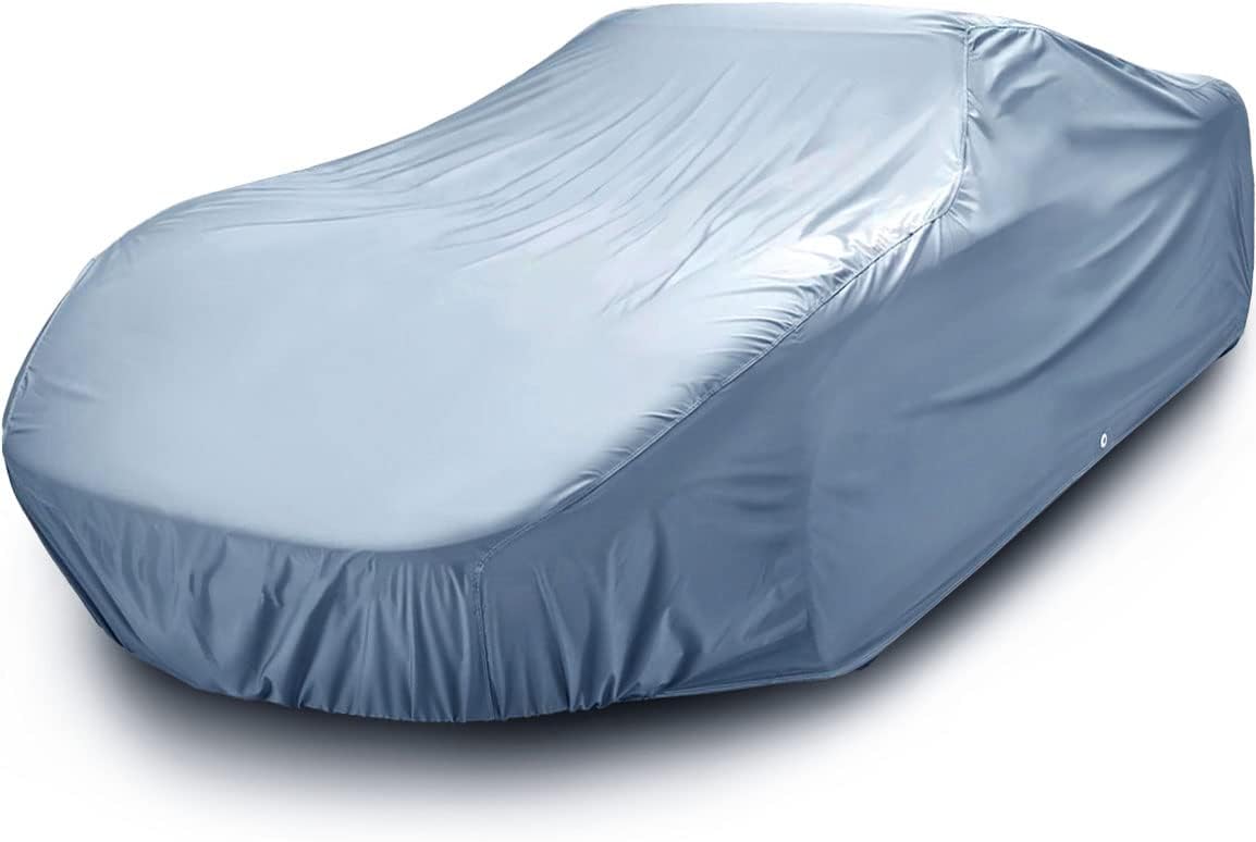 iCarCover Premium Car Cover for 1997-2005 Buick Park Avenue Heavy Duty Waterproof All-Weather Automobiles Custom Fit Indoor Outdoor UV Snow Protection Covers with Straps and Bag