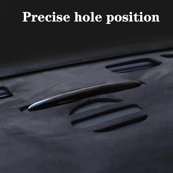 Dashboard Cover for Chevy Silverado 1988-1994,Anti-Glare Sun Shield,Non-Slip Custom Fit Dash Mat,Interior Protector,Flannel