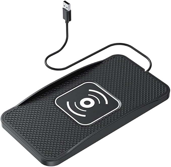 Wireless Car Charger Pad for Mazda CX-50 2023-2026, Type-C/USB 20W Car Wireless Charger Non-Slip Phone Charging Pad Car Accessories,B 30cm Cable USB Plug