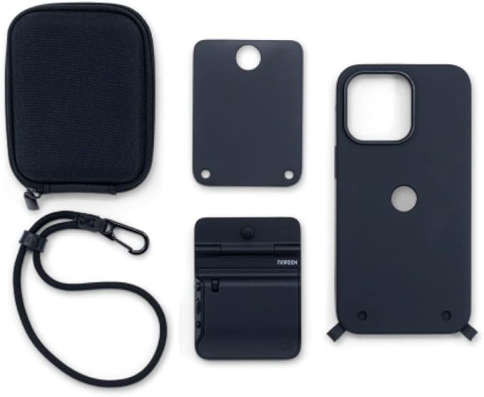 FJORDEN Pro Bundle for iPhone 14 Pro - Includes Fjorden Camera Grip, MagSafe iPhone Case, Wrist Strap & Carry Case - Shoot Like A Pro with Your iPhone