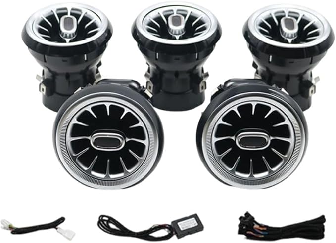 12 Colors Air Vent LED Ambient Light Atmosphere Lamp For Mercedes Benz W246 B-Class