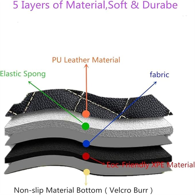 Custom Car Mats All Weather Fit Automotive Floor Mats PU Leather Protector Mat for Most Sedan, SUV, Truck Floor Mats(red)