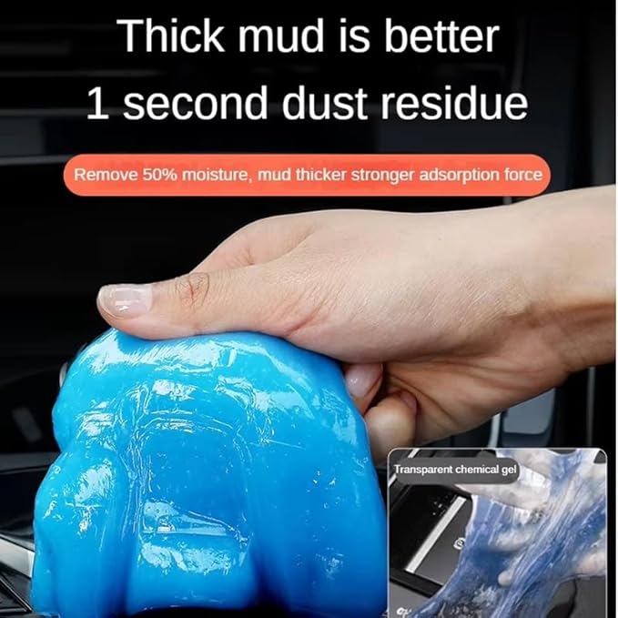 Car Cleaning Gel Compatible with GMC Sierra 2500, 200g Detailing Putty for Auto Vents, Dashboard, Cup Holders - Reusable Multifunctional Dust Remover,200g*2