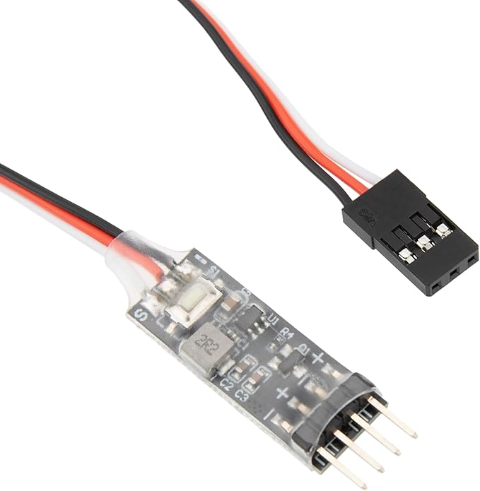 MEUS RACING RC LED Strip Colored Light Strip Flexible Cuttable for TRX4M SCX24 1/24 1/18 RC Crawlers Upgrade(Red)