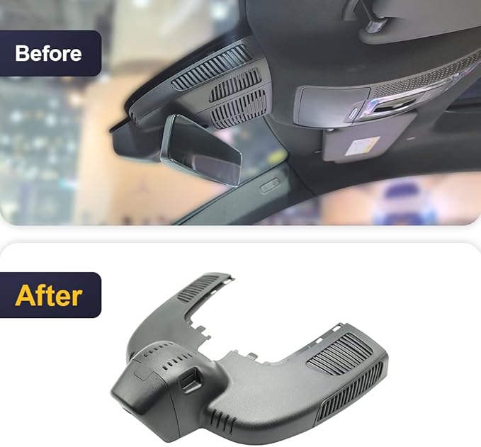 Fitcamx 4K Dash Cam Suitable for Mercedes-Benz GLE GLS (Model D) 2020-2026 V167 X167, OEM Factory Look, UHD 2160P Video, Built-in WiFi & APP, G-Sensor, Loop Recording, Easy to Install, 64GB Card
