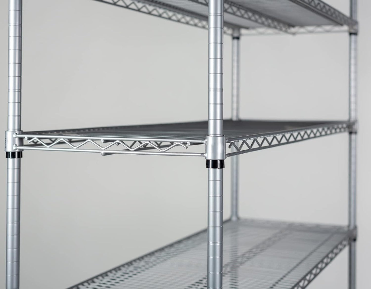 Omega 12" Deep x 30" Wide x 80" High 3 Tier Gray Starter Shelving Unit