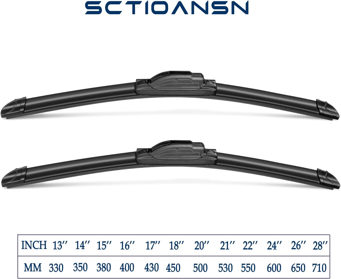 3 Wipers Set for Subaru Forester 2009-2013, 2005-2009 Subaru Legacy Outback, Windshield Wiper Blades Original Equipment Replacement Front and Rear- 24"/18"/14B" (Pack of 3) J- HOOK