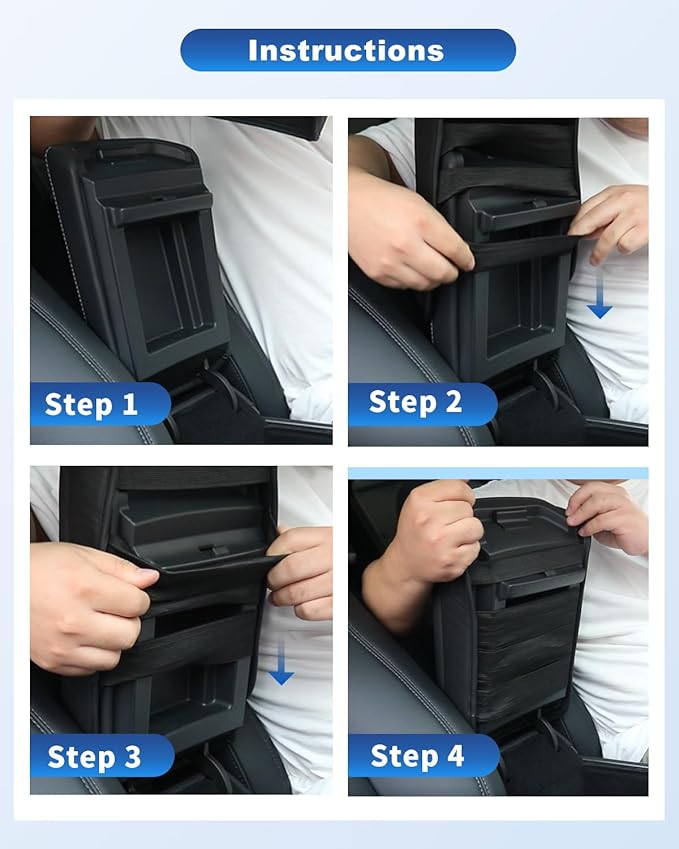 CDEFG for 2025 2026 Forester Center Console Cover, for 2025 2026 Forester Accessories Armrest Cover Arm Rest Pad 2025 Forester Middle Console Pad