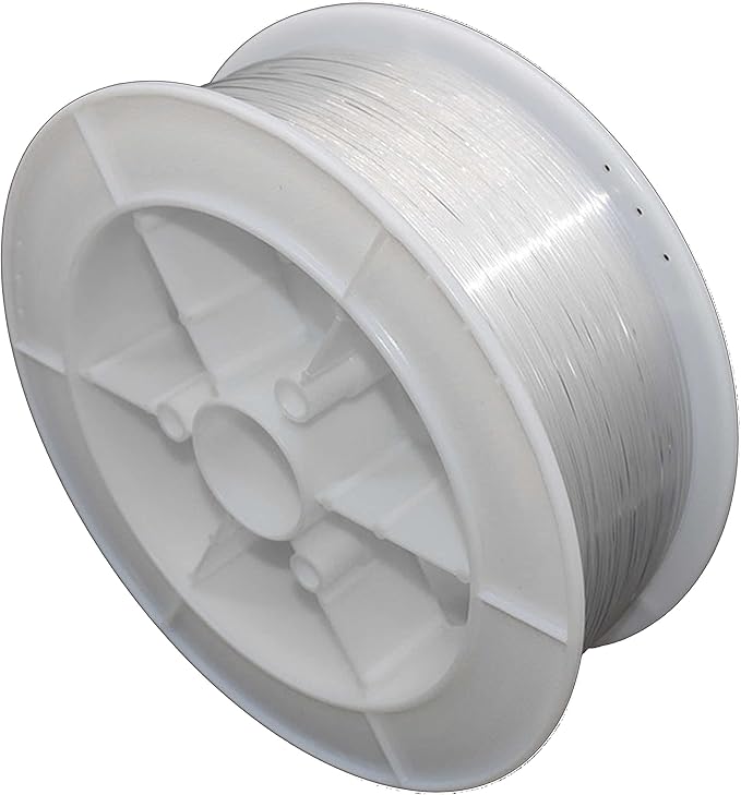 Ultra-Bright PMMA Plastic End Glow Optical Fiber Light for Fiber Optic Star Ceiling Light lamp Starlight Headliner kit for car Home(0.019in diameter/19685ft Per roll)