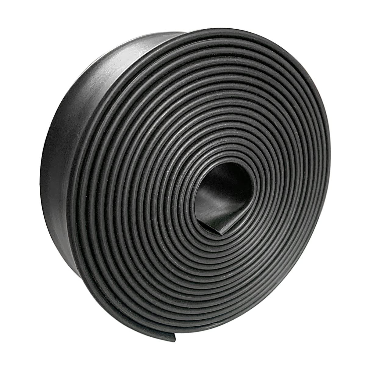 3:1 Ratio Heat Shrink Tubing Roll Adhesive Lined Industrial Marine Grade Dual Wall Heat Shrink Tube Waterproof and Sealed Black (1/2 inches(12.7 mm), 10 Feet)