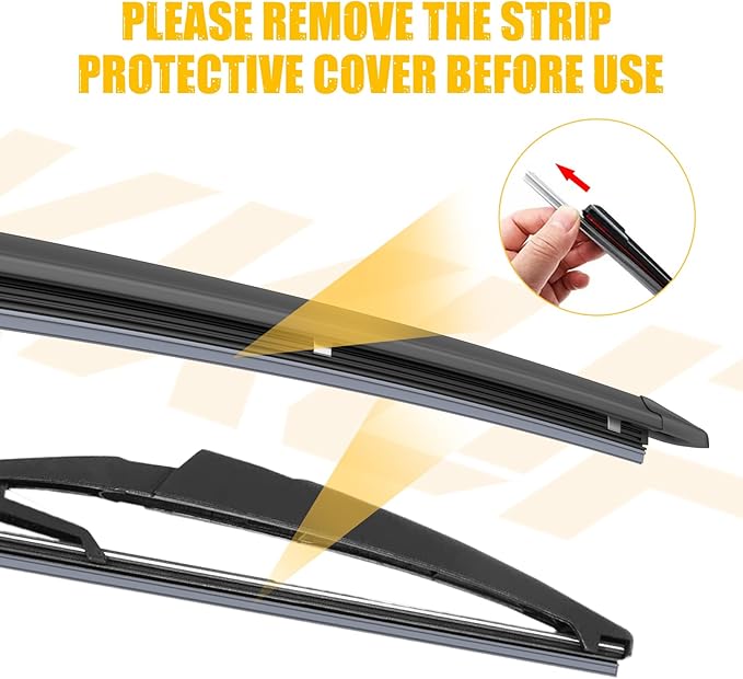 MIKKUPPA 28"+28"+12" Windshield Wiper Blades Replacement for 2012-2018 Ford Focus Original Factory Quality All Season Front Rear Wiper Blade Set (Pack of 3)