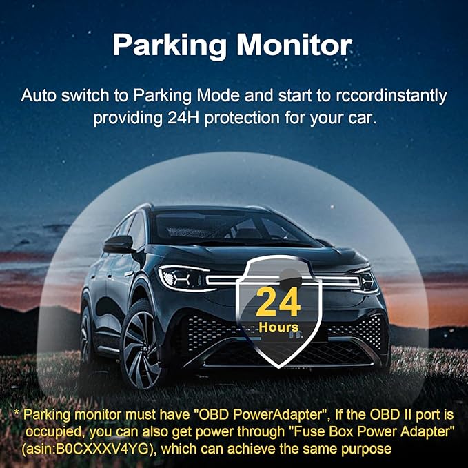 Mangoal Front 4K and Rear 1080P Dash Cam fit for Ford 1st Gen Maverick 2025 2026(Model B), XL XLT Lariat, Integrated OEM Look, UHD 2160P Video, WiFi & Free App, GPS, 128GB Card