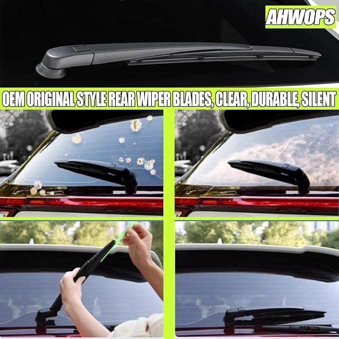 3 Wiper Front and Rear Wiper Blades for 2008-2022 Toyota Sequoia, OE Original Style (26″/23″ Front/12″ Rear) For My Car