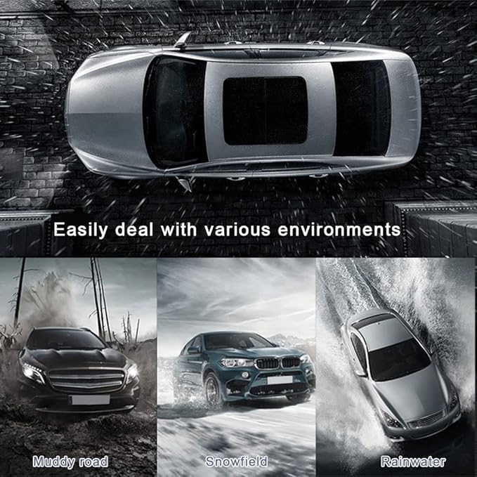 Custom Car Floor Mats Custom Logo/Pattern for SUV Van Truck Sedan Coupe Car Mats Full Surrouded Floor Mat All Weather Waterproof and Anti-Slip Protection Car Floor Liners(Black Beige)