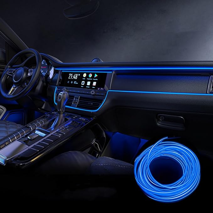 Car Interior Lights for Mercedes Benz AMG CLS C218 C219 C257 220d 280 300d 350 400d 450 500 CLS 53 55 63 LED Car Interior Atmosphere Lamp Car Ambient Lighting Kits,Blue