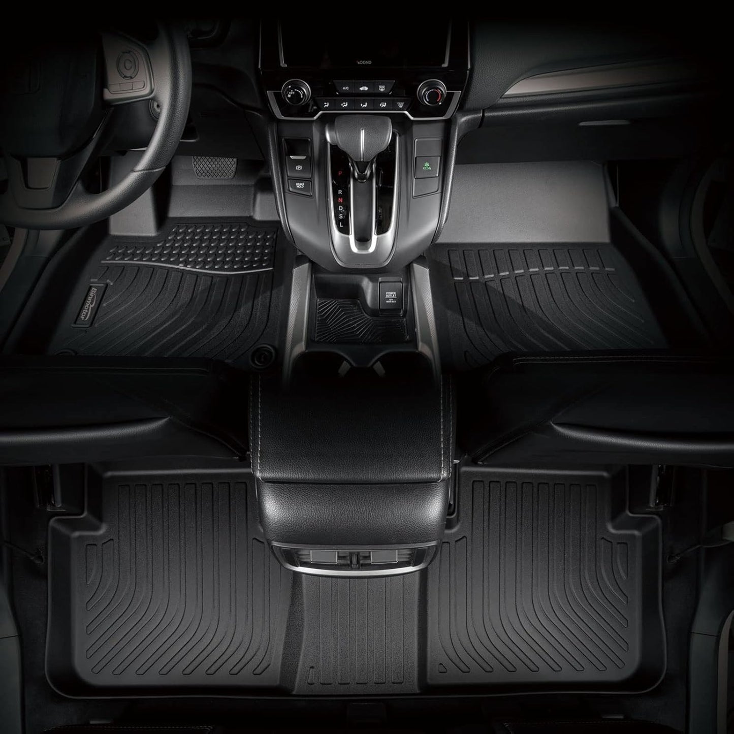 Binmotor-Floor Mats & Cargo Liner for Subaru Crosstrek 2018-2023, for Subaru Impreza 2017-2023 (Only for Fuel Models), All Weather Car Mats for for Crosstrek Accessories-Black