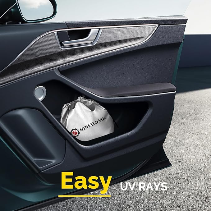 Car Windshield Sun Shade Compatible with 2023 2024 2025 2026 Kia Sportage NQ5 Accessories Foldable Front Window Sunshade Custom Windshield Cover Sun Visor Block UV Rays