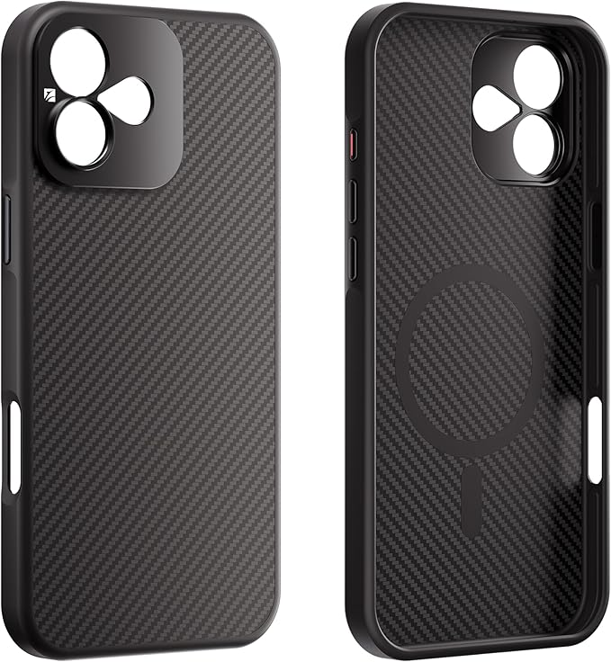 FREEWELL Pro Filmmaker Case for iPhone 16-17mm Lens & Magnetic Filter Mount Black