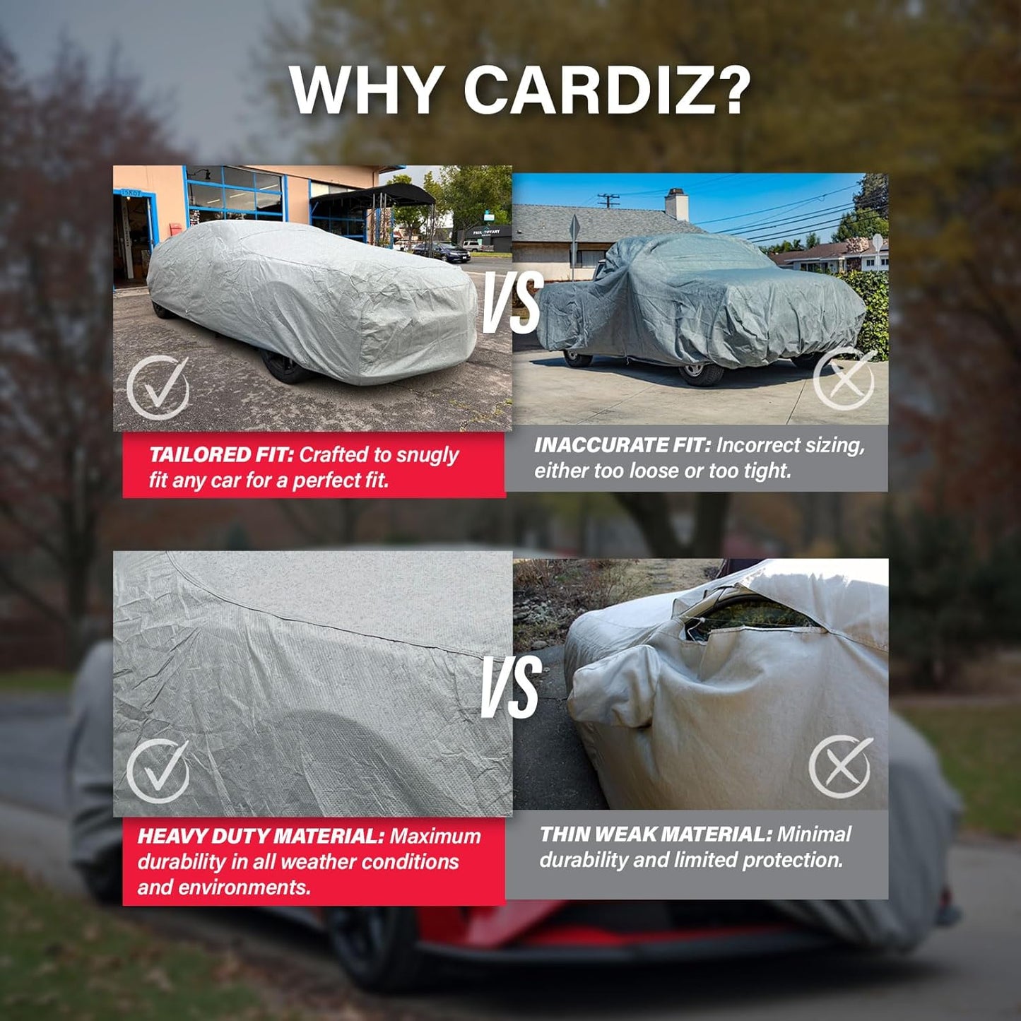 Supreme Full Car Cover – Semi Custom Fit | Dustproof, Windproof, UV Protection, Breathable & Durable All-Weather Protection | Fits Volkswagen Amarok 2011-2016 Crew Cab Pickup 4-Door Short Bed