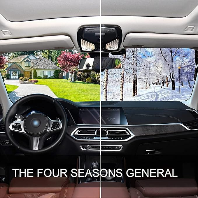 Windshield Sun Shade Galaxy Sunshade for Car Windshield Auto Sun Shades Front Windshield Gold Marbled Blocks UV Rays Visor Protector Accordion Folding Sun Reflector Auto Sunshade