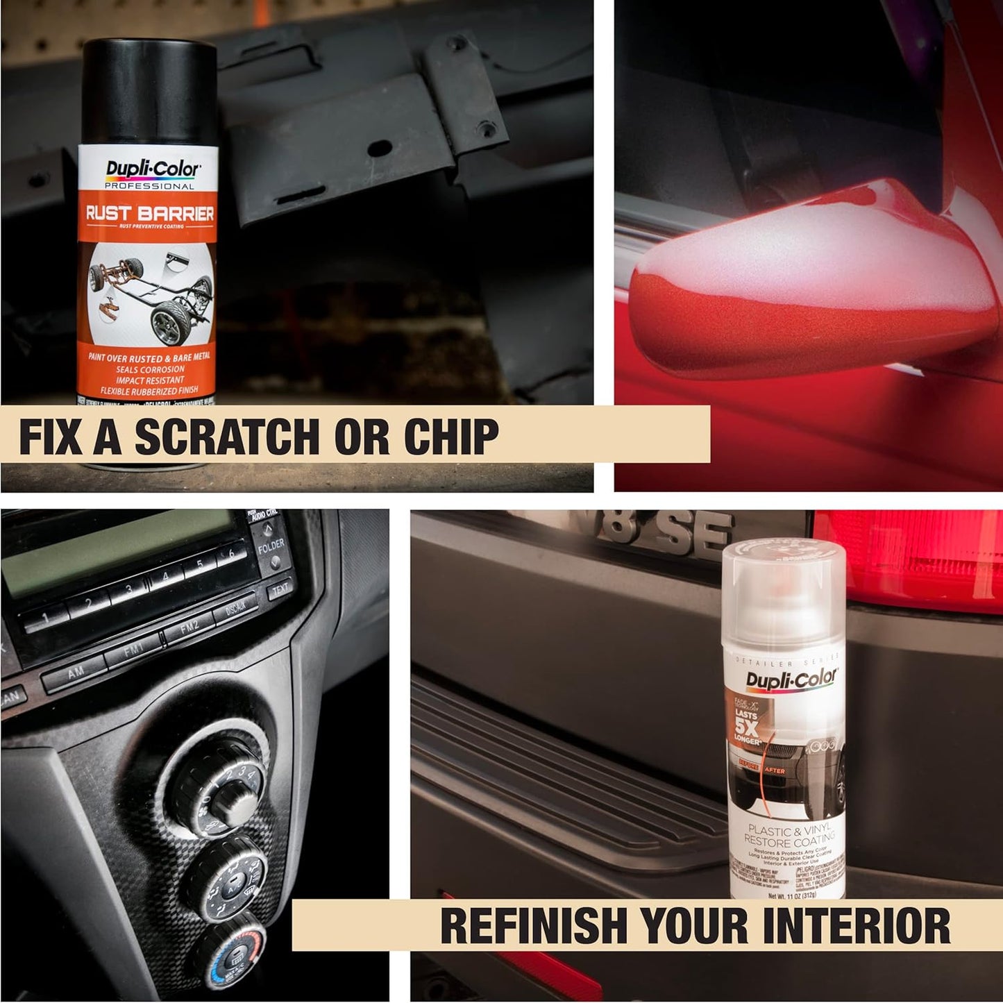 Dupli-Color ANS0568 Scratch Fix All-In-1 Exact-Match Automotive Touch-Up Paint – Nissan Aztec Red – 0.25 oz. Paint Pen
