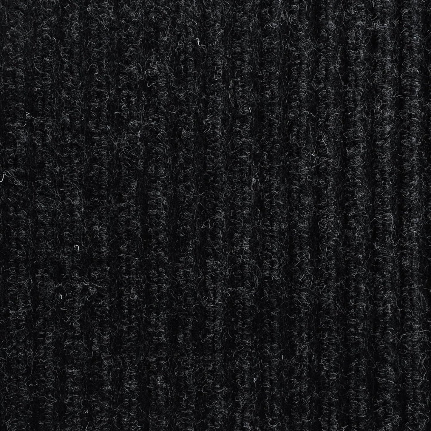 iCustomRug Spartan Weather Warrior Duty Indoor/Outdoor Utility Ribbed in 3ft,4ft,6ft Widths 70 Custom Sizes with Natural Non-Slip Rubber Backing 4'X74' in Black