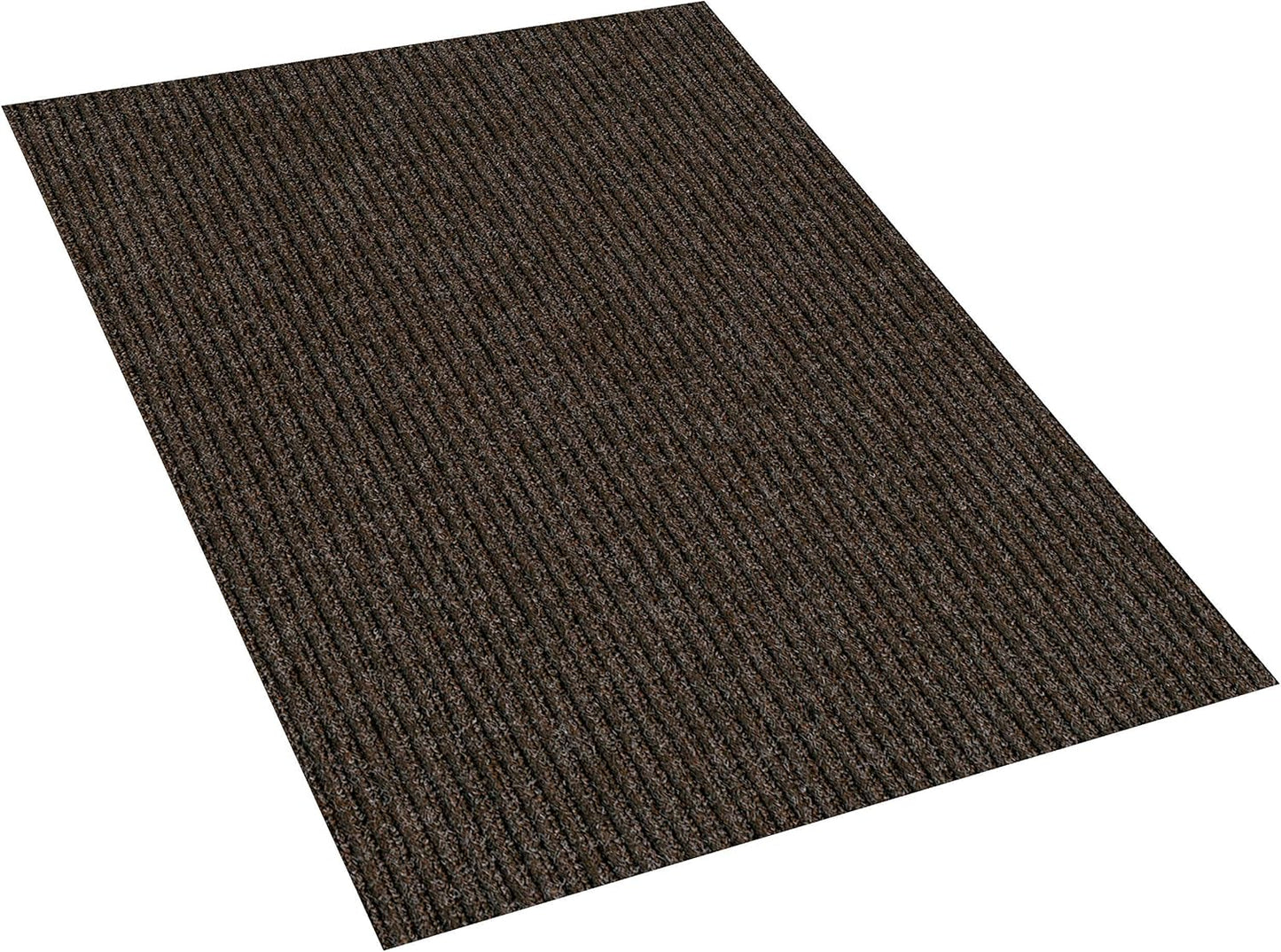 KOECKRITZ Heavy Duty Durable All Weather Indoor/Outdoor Non Slip Entrance Mat Rugs and Runners for Office Business Building Home Garage Front Door (4' x 9', Brick)