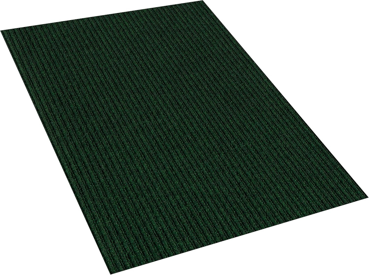 KOECKRITZ Heavy Duty Durable All Weather Indoor/Outdoor Non Slip Entrance Mat Rugs and Runners for Office Business Building Home Garage Front Door (4' x 12', Green)
