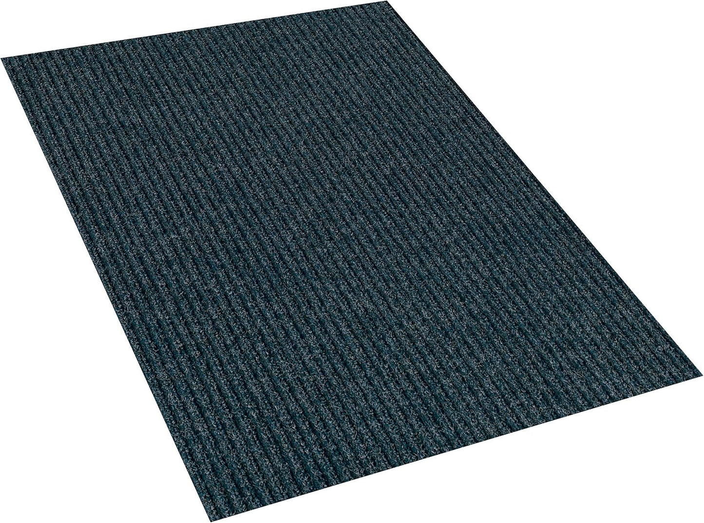 KOECKRITZ Heavy Duty Durable All Weather Indoor/Outdoor Non Slip Entrance Mat Rugs and Runners for Office Business Building Home Garage Front Door (6' x 20', Blue)